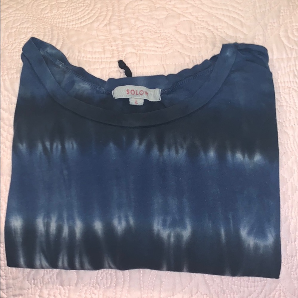 SOLOW Tie Dye Top